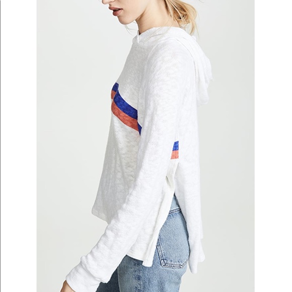 Sundry Slit Hooded Sweatshirt - Picture 2 of 8